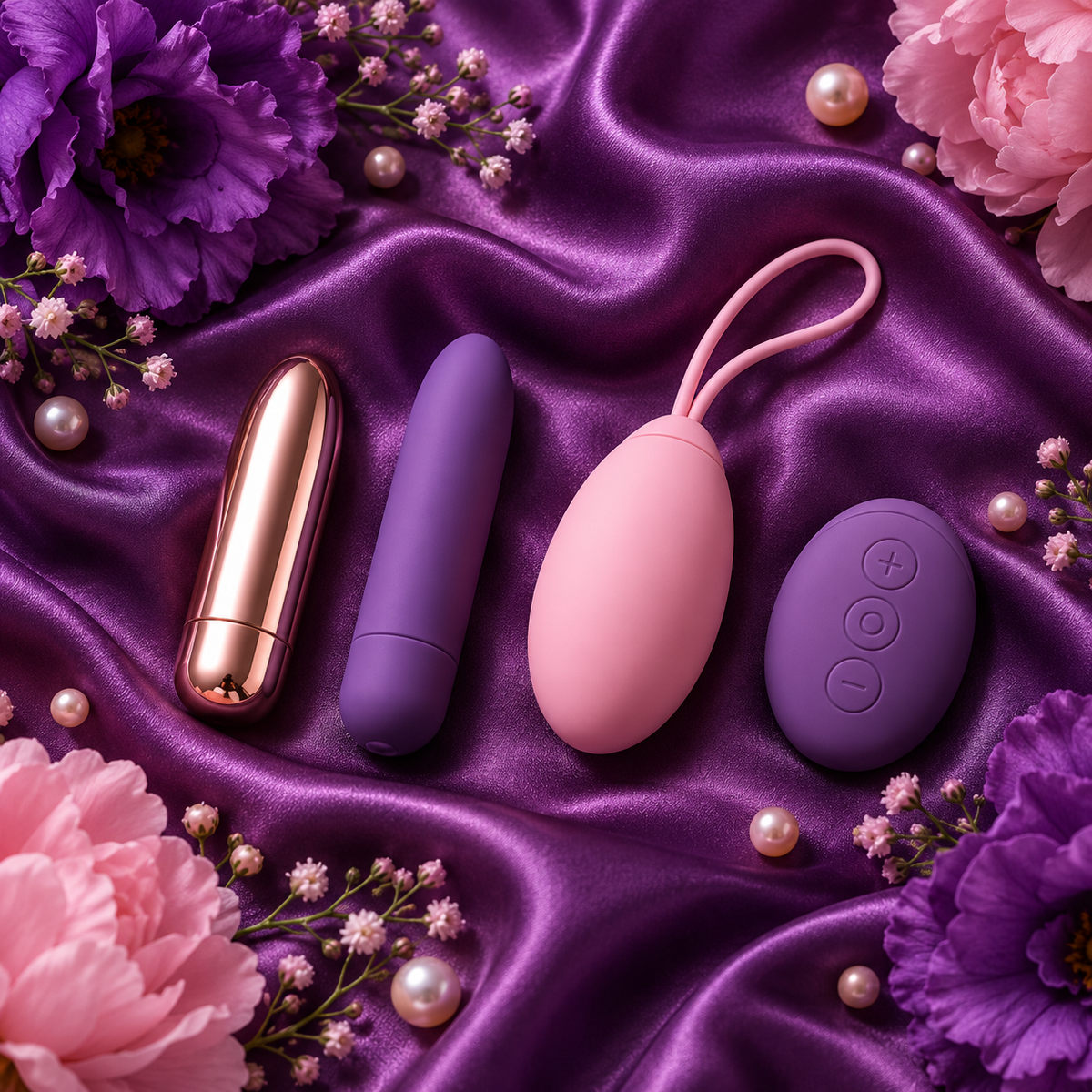 purple-peach-bullet-and-egg-vibrators-collection
