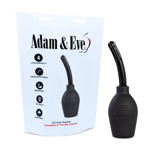 Adam & Eve Ez Anal Douche - Black Douche