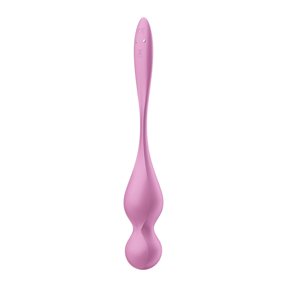Satisfyer Love Birds 1 - Pink - Pink USB Rechargeable Pelvic Floor Trainer with App Control