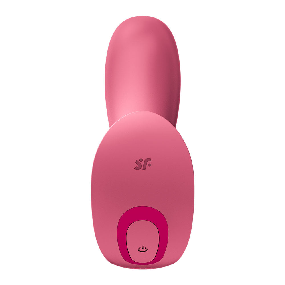 Satisfyer Top Secret+ Raspberry - Pink USB Rechargeable Wearable Vibrator with App Control