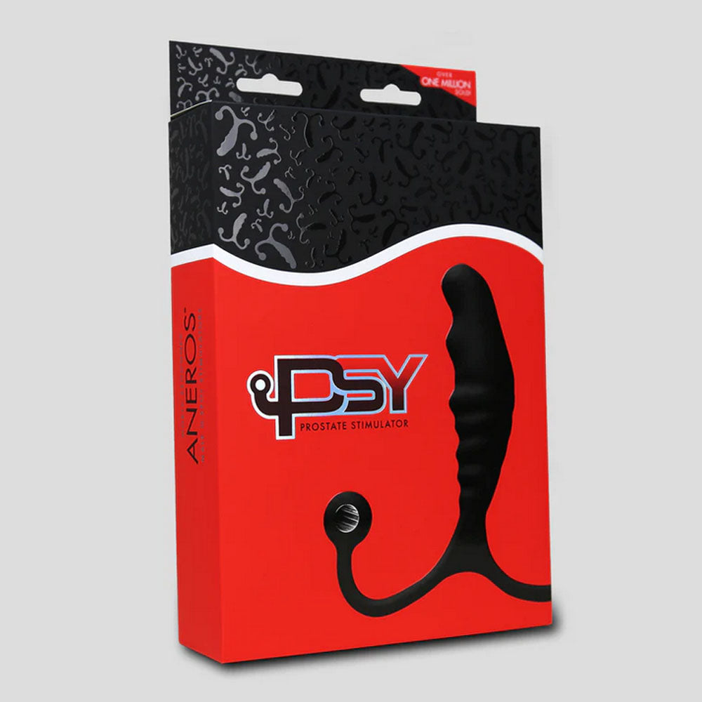 Aneros PSY - Black Prostate Massager with Flexible Arms