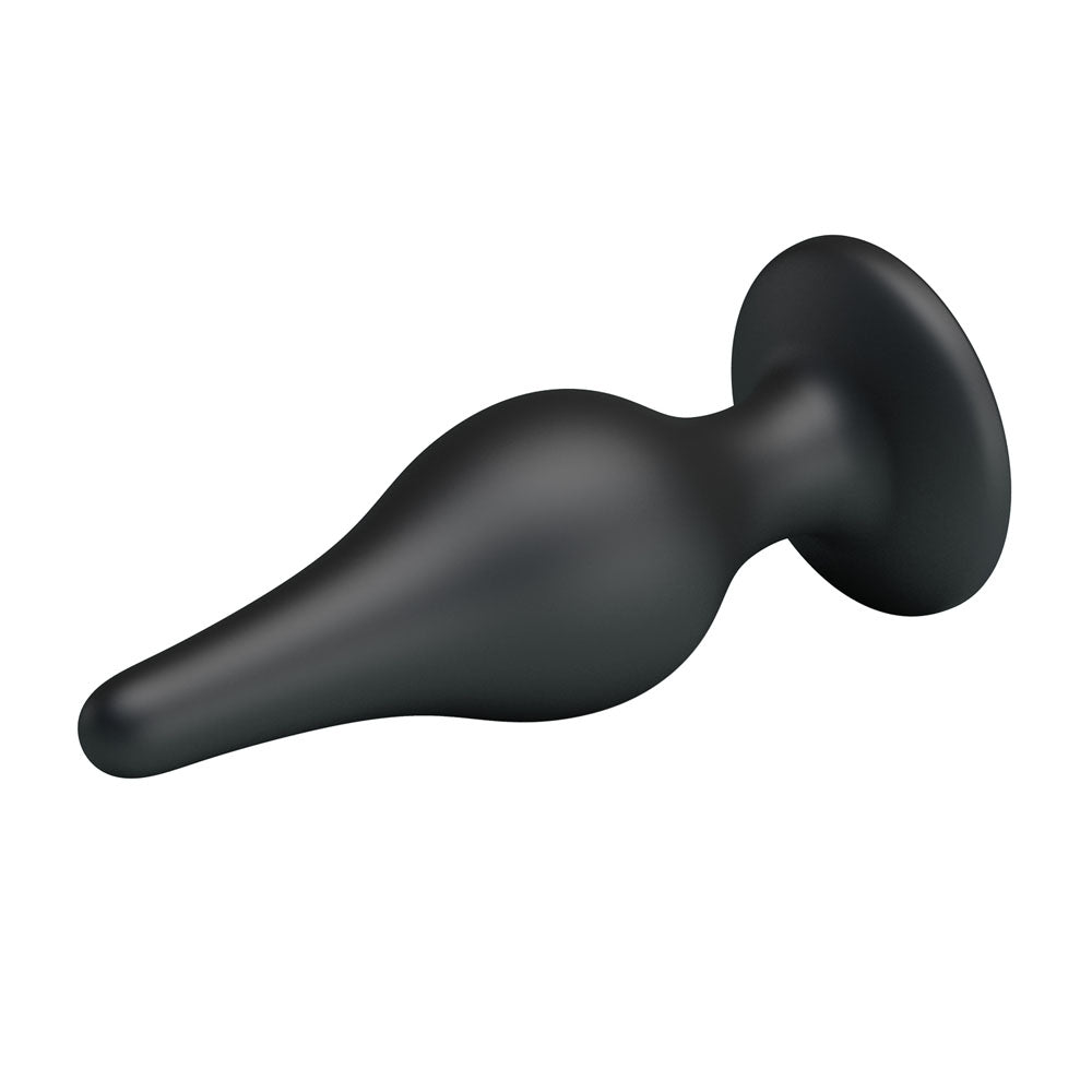 Party Up JEFFREY Butt Plug - Black 14 cm Butt Plug