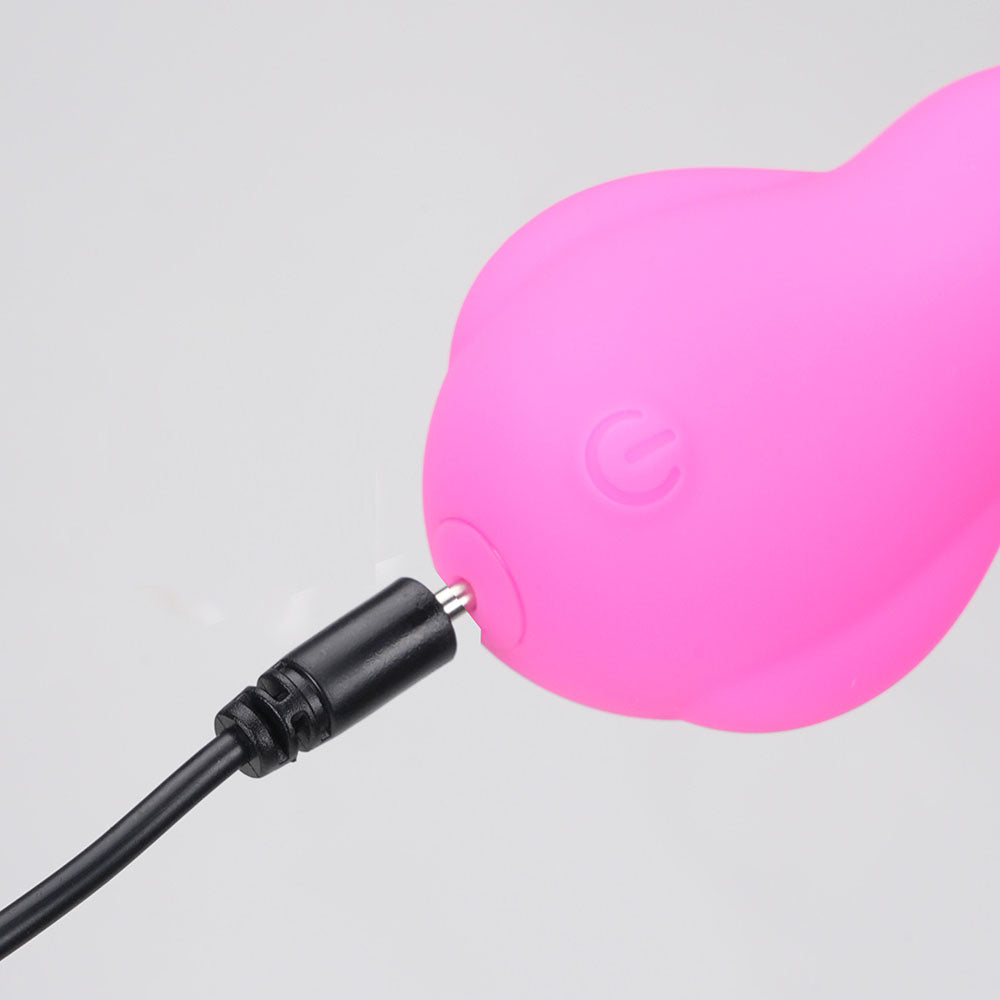 Maia BRI - Pink - Pink 9 cm USB Rechargeable Vibrating Bunny Bullet