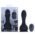 Maia MAVERICK - Black 16.5 cm USB Rechargeable Inflatable Anal Plug with Wireless Remote