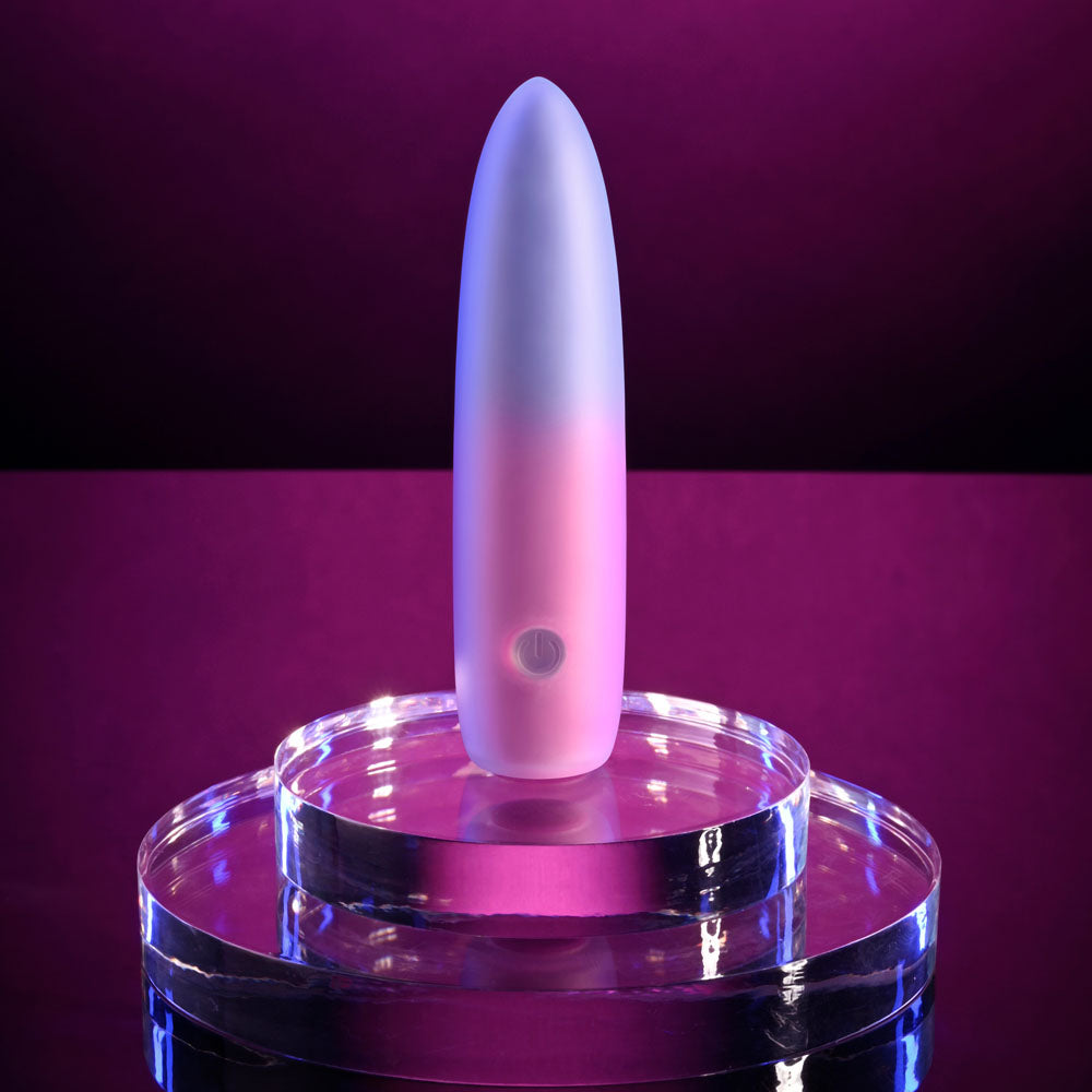 Evolved PARADISE BULLET - Pink/Purple 10.2 cm USB Rechargeable Bullet