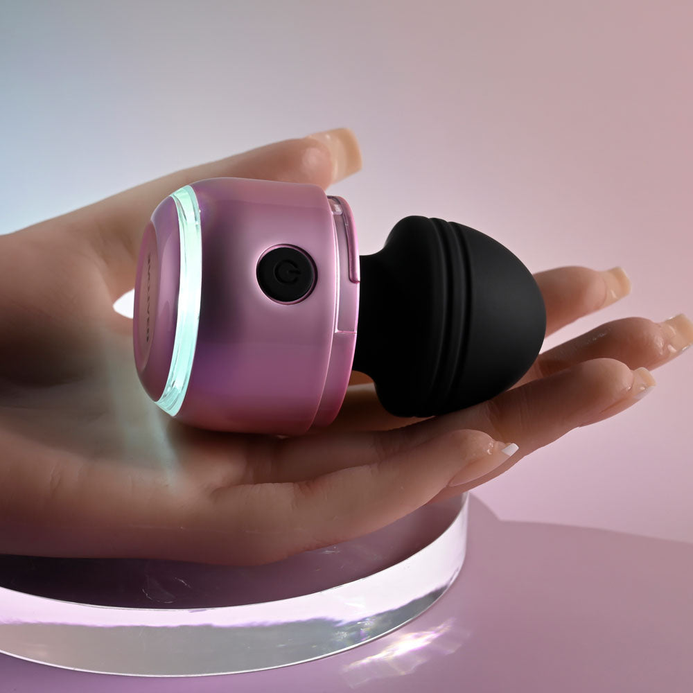 Evolved VACATION VIBES - VIBRATING - Pink/Black 8.5 cm USB Rechargeable Vibrating Stimulator