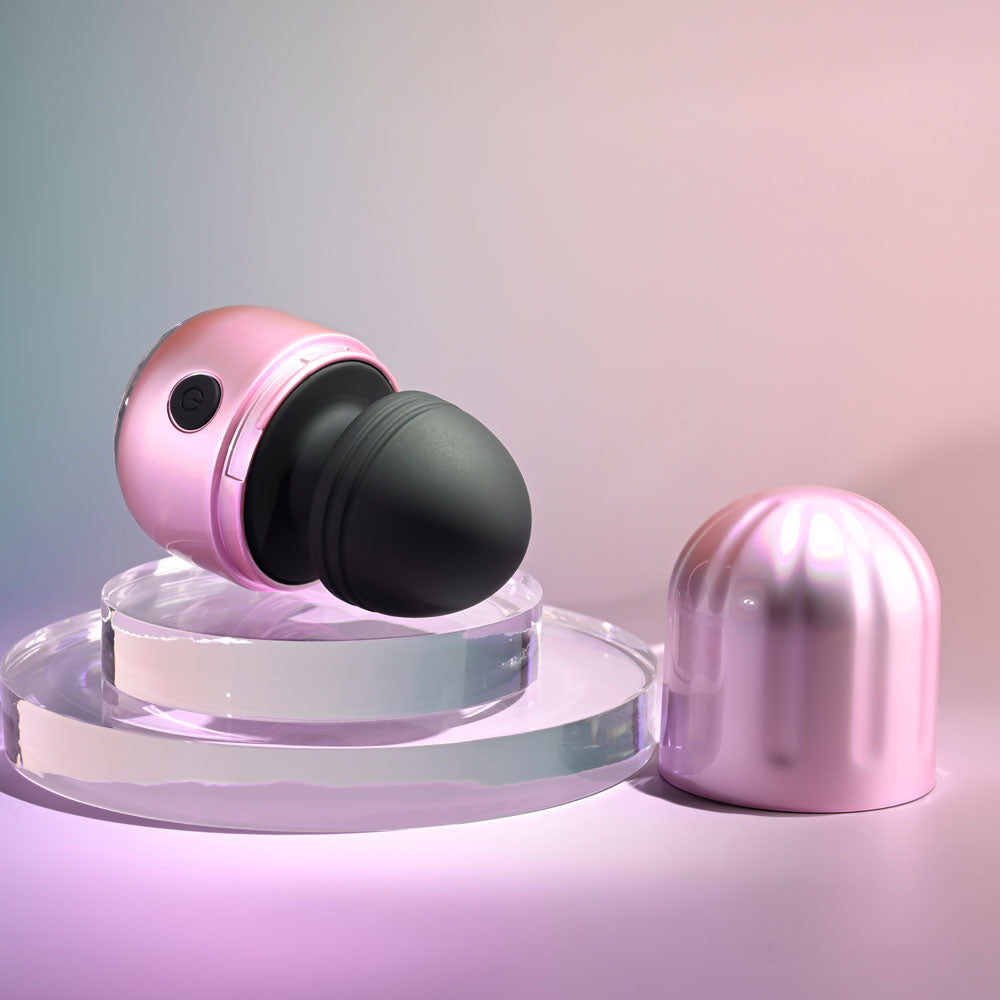 Evolved VACATION VIBES - VIBRATING - Pink/Black 8.5 cm USB Rechargeable Vibrating Stimulator