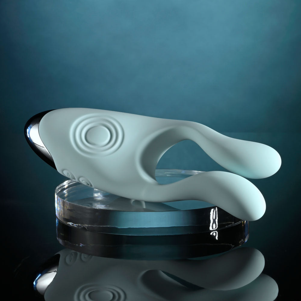 Evolved COUPLES THERAPY - Teal USB Rechargeable Couples Stimulator