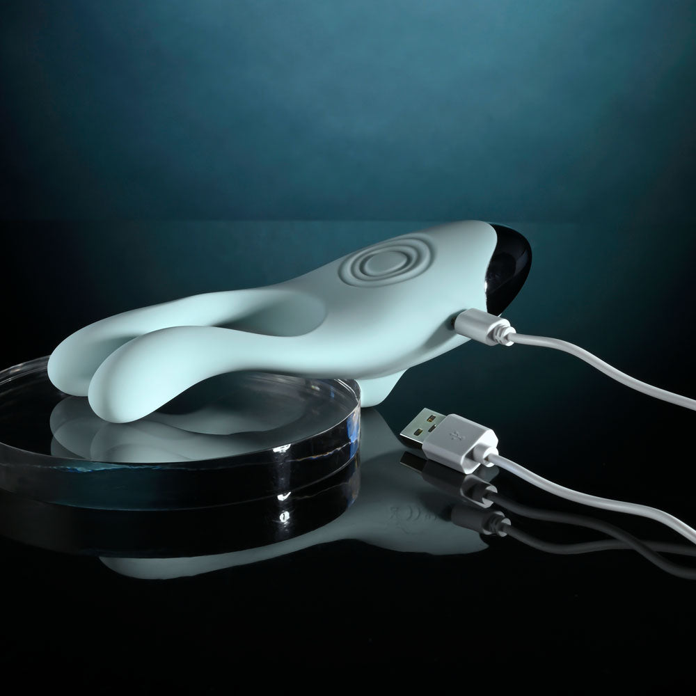 Evolved COUPLES THERAPY - Teal USB Rechargeable Couples Stimulator