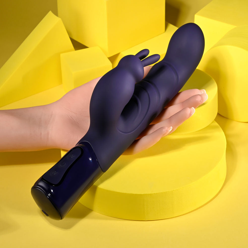 Evolved BIG DEAL - Purple 25.7 cm USB Rechargeable Rabbit Vibrator
