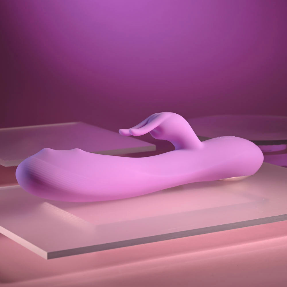 Evolved BEAD THE WAY - Pink 23.2 cm USB Rechargeable Rabbit Vibrator