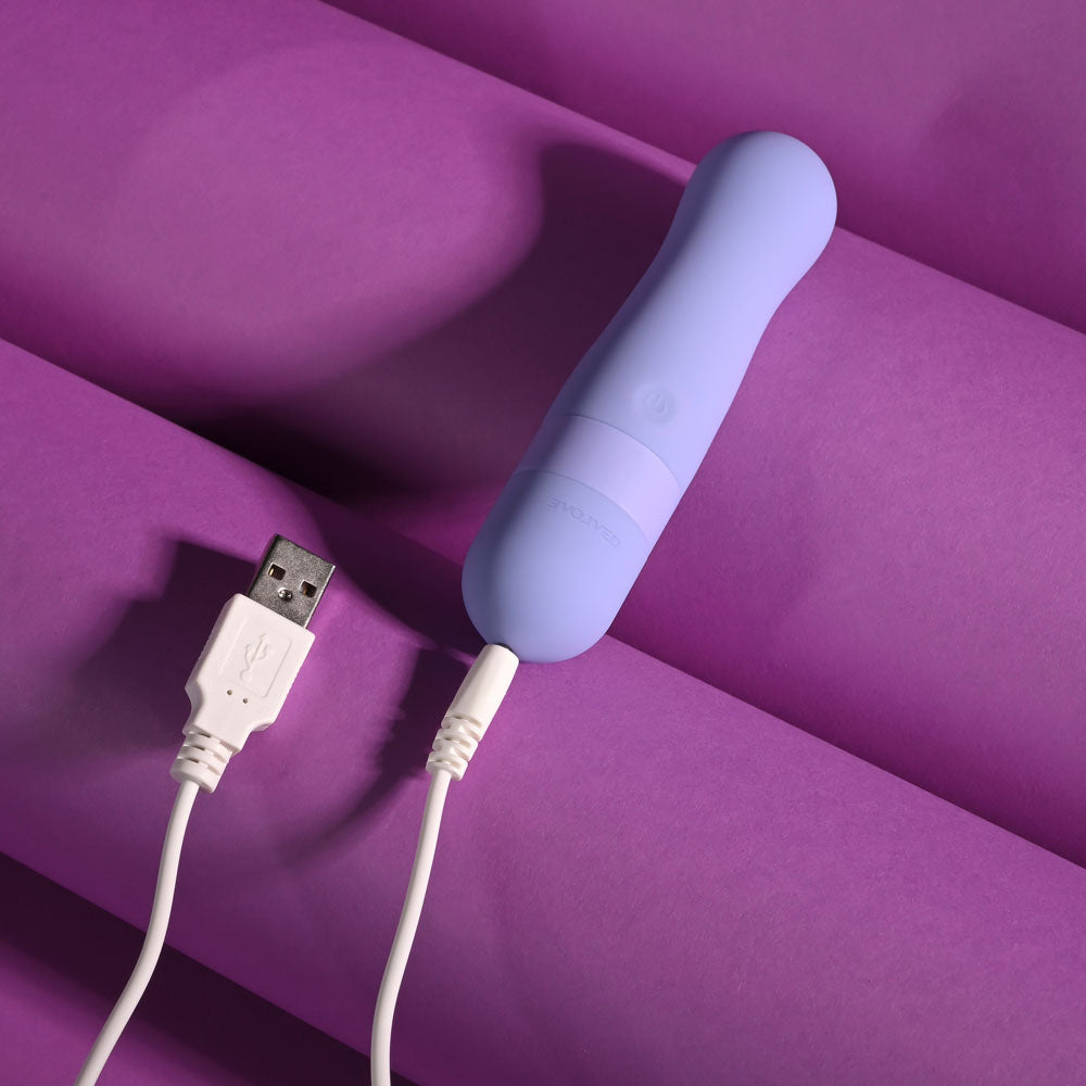 Evolved SQUISHY BULLET - Purple 11 cm USB Rechargeable Bullet