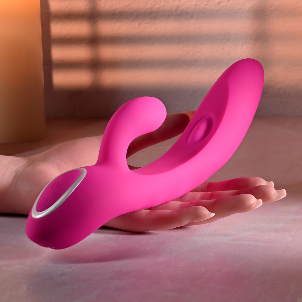 Evolved G-TAPPER - Pink USB Rechargeable Rabbit Vibrator
