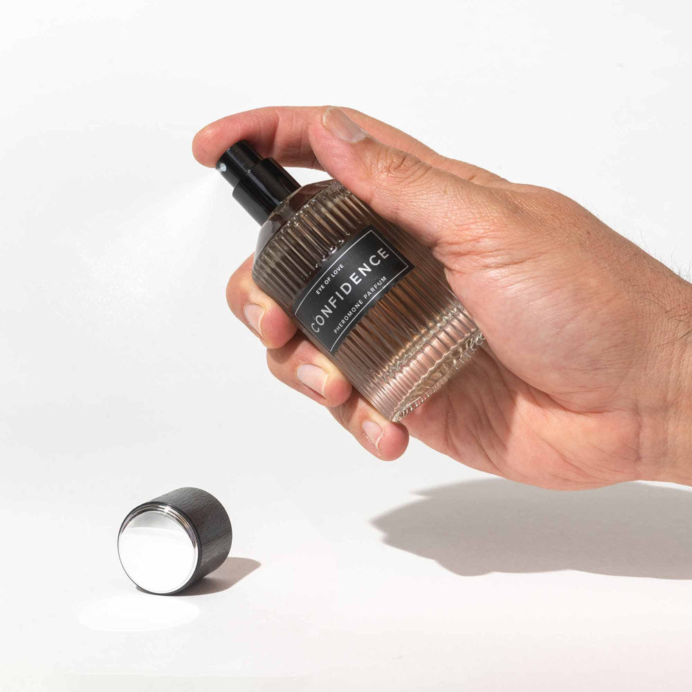 Eye Of Love Confidence Pheromone Cologne - 50 ml - Citrus Musk Scented Pheromone Cologne for Men to attract Women - 50 ml Spray