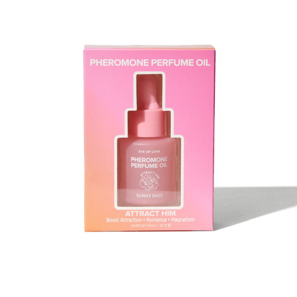 Eye Of Love Love In Bloom Sunny Daze Pheromone Perfume Oil - 20ml - Floral & Citrus Scented Pheromone Perfume Oil for Women to attract Men - 20 ml Dropper