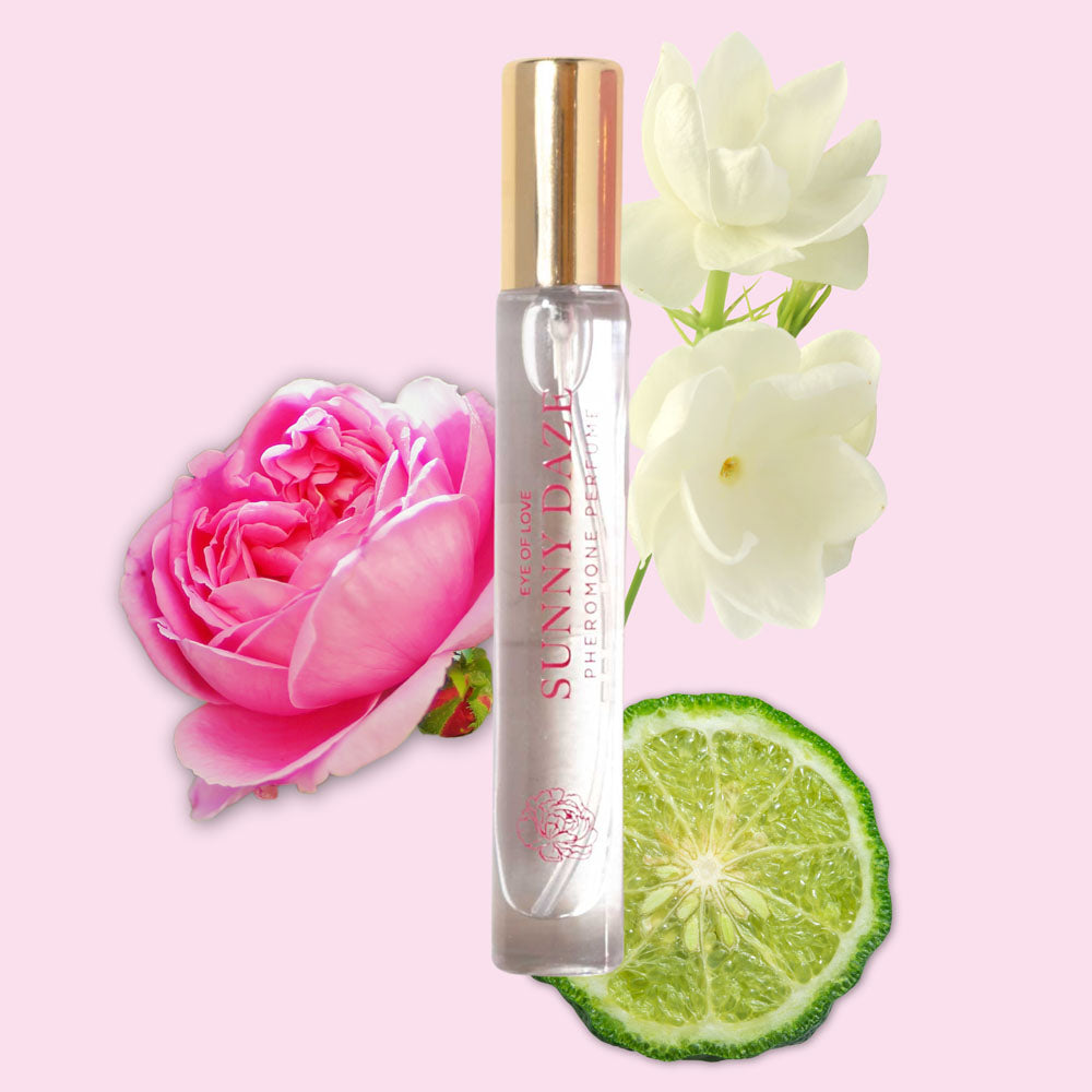Eye Of Love Love In Bloom Sunny Daze Pheromone Perfume - 10ml - Floral & Citrus Scented Pheromone Parfum for Women to attract Men - 10 ml Spray
