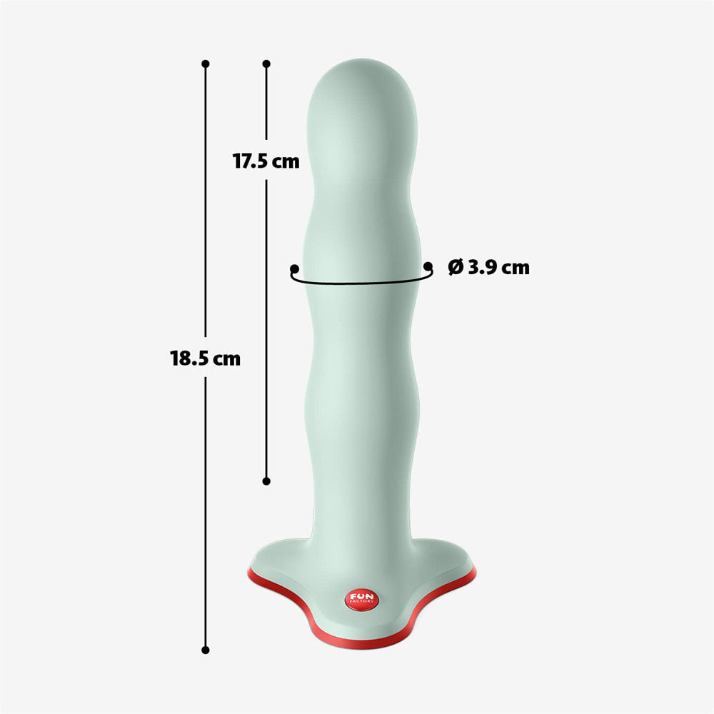 Fun Factory BOUNCER sage green - Sage Green 18.5 cm Dildo