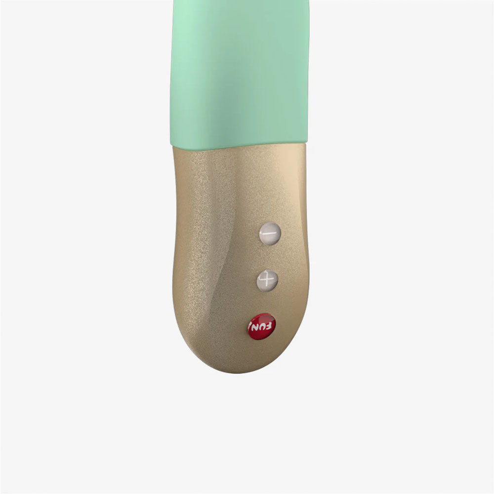 Fun Factory SUNDAZE pistachio - Pistachio Green 17.5 cm USB Rechargeable Thrusting Vibrator