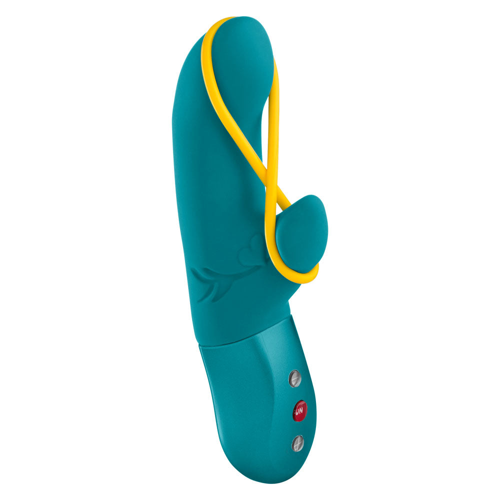 Fun Factory AMORINO Aquamarine - Aquamarine USB Rechargeable Rabbit Vibrator