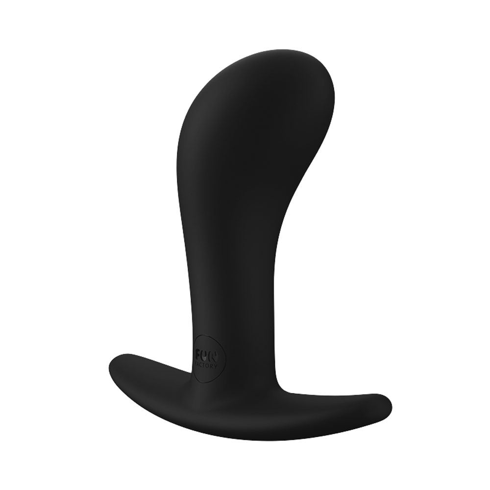 Fun Factory BOOTIE M Black - Black 9.4 cm Medium Butt Plug