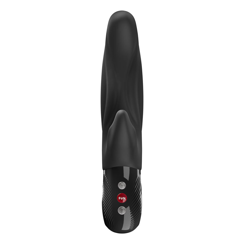 Fun Factory LADY BI Black - Black 21.8 cm USB-C Rechargeable Vibrator