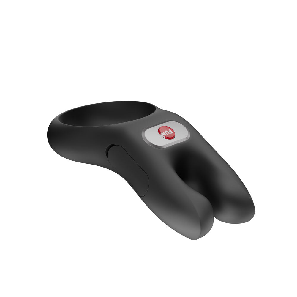 Fun Factory NOS Black - Black USB-C Rechargeable Vibrating Cock Ring
