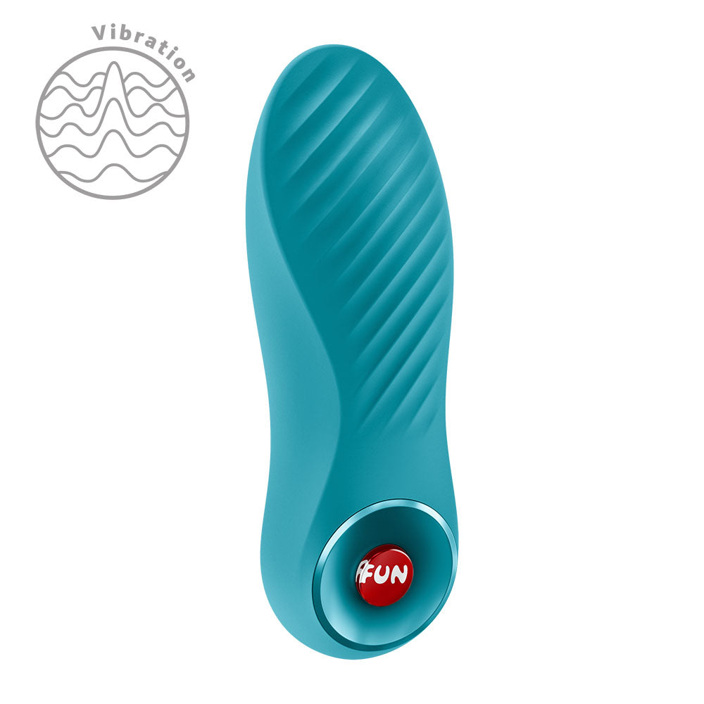 Fun Factory BIJOU Aquamarine - Aquamarine USB-C Rechargeable Stimulator