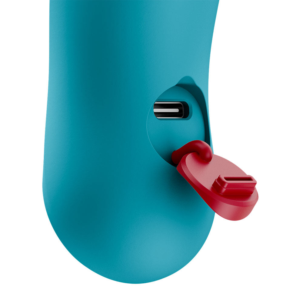 Fun Factory BIJOU Aquamarine - Aquamarine USB-C Rechargeable Stimulator