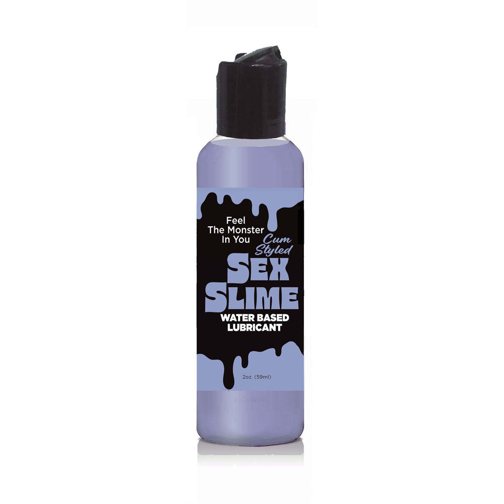 Sex Slime Cum Style Creature Lube - Purple 60 ml - Purple Cum Style Water Based Lubricant - 60 ml Bottle