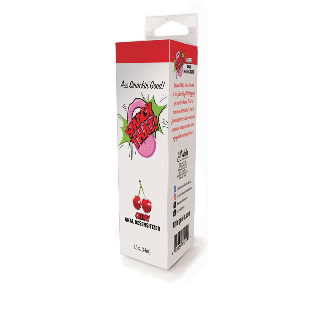 Smack That! Anal Desensitiser - Cherry - Cherry Flavoured Anal Desensitiser - 44 ml Tube