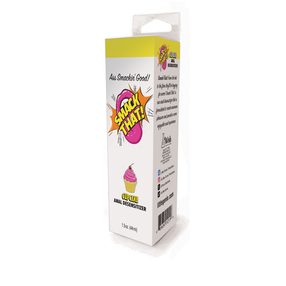 Smack That! Anal Desensitiser - Cupcake - Cupcake Flavoured Anal Desensitiser - 44 ml Tube