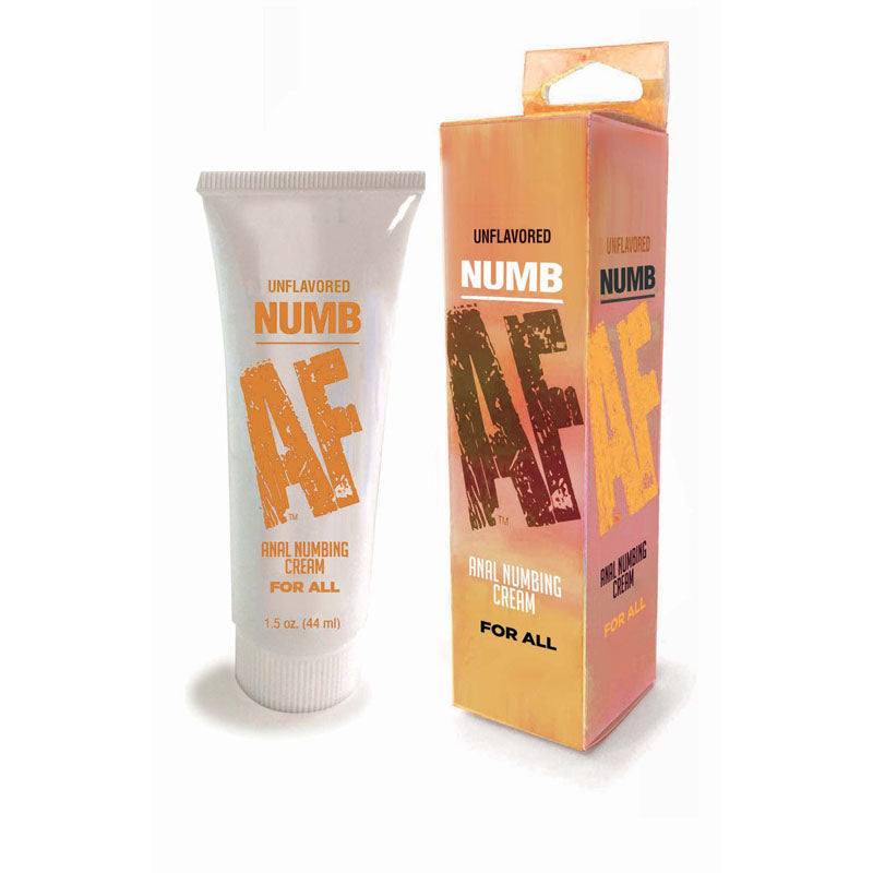 Numb AF - Unflavoured - Unflavoured Anal Numbing Cream - 44 ml Tube