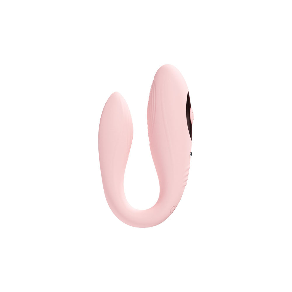 LOVELINE Charme Dual Motor Vibe - Pink USB Rechargeable Dual Motor Vibrator with Wireless Remote