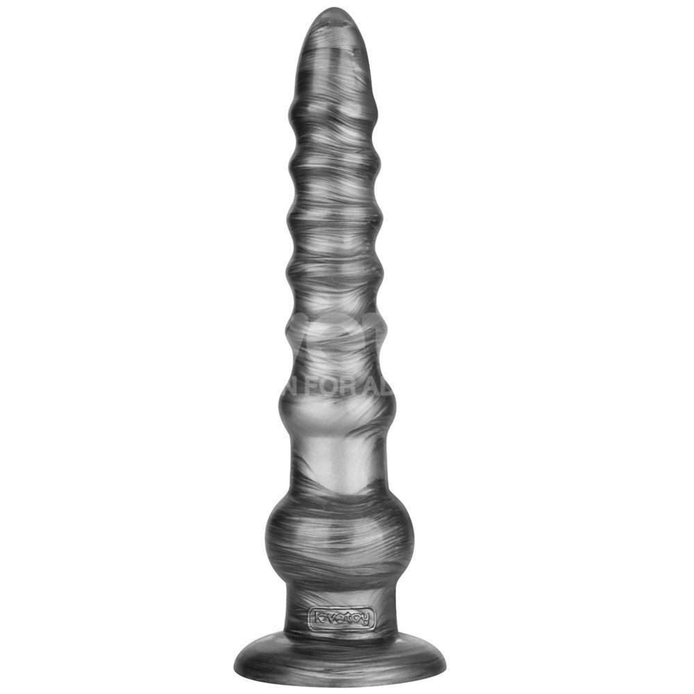 King Sized Vibrating Vibrax Slider - Grey 32.3 cm (12.5'') USB Rechargeable Vibrating Dildo