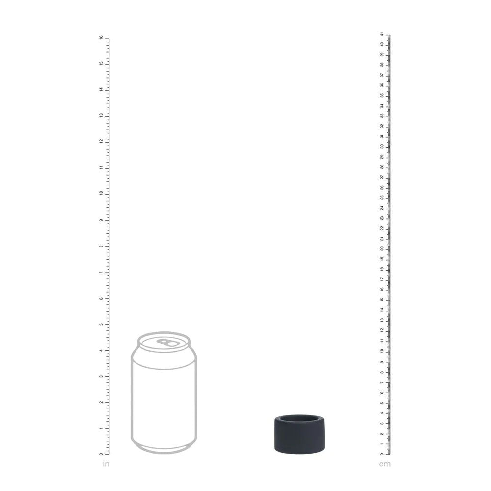 LEVELZ Liquid Silicone Ball Strap - M - Black - Black Ball Strap