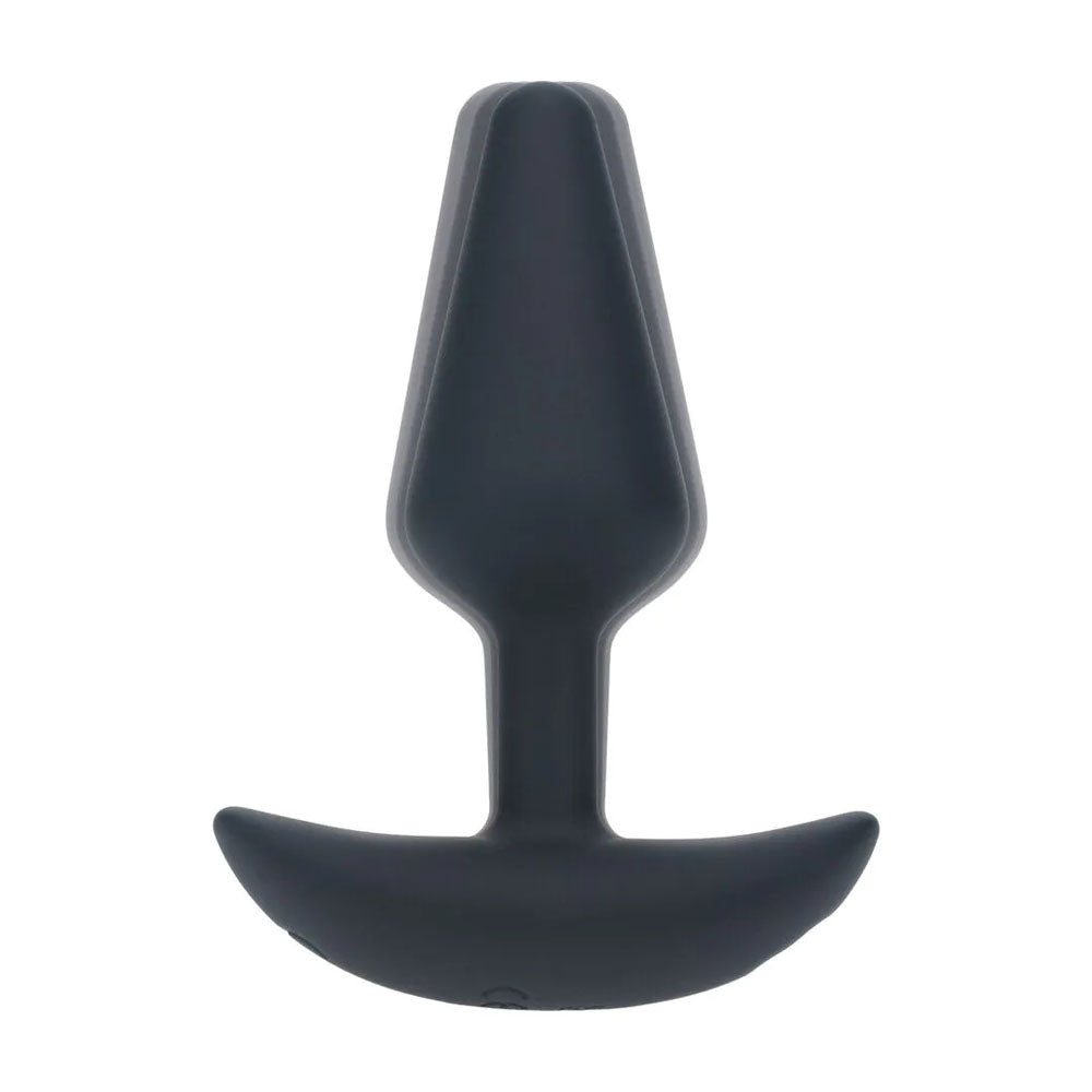LEVELZ Classic Vibrating Silicone Anal Plug - Small - Black Small USB Rechargeable Butt Plug