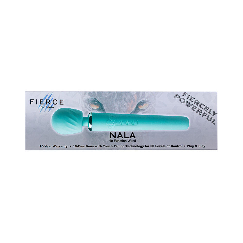 Maia NALA - Blue - Blue 30 cm USB Rechargeable Massage Wand