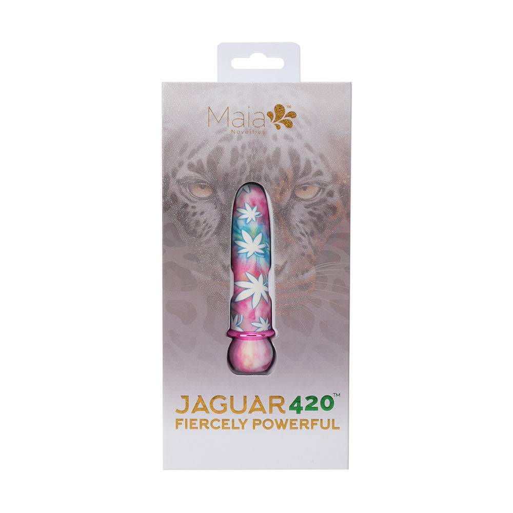 Maia JAGUAR 420 Tie Die - 420 Tie Die 10.1 cm USB Rechargeable Bullet