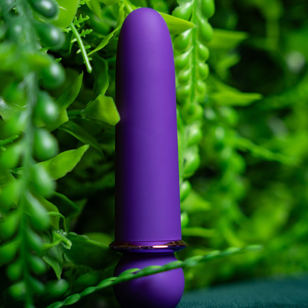 Maia JAGUAR - Purple - Purple 10.1 cm USB Rechargeable Bullet