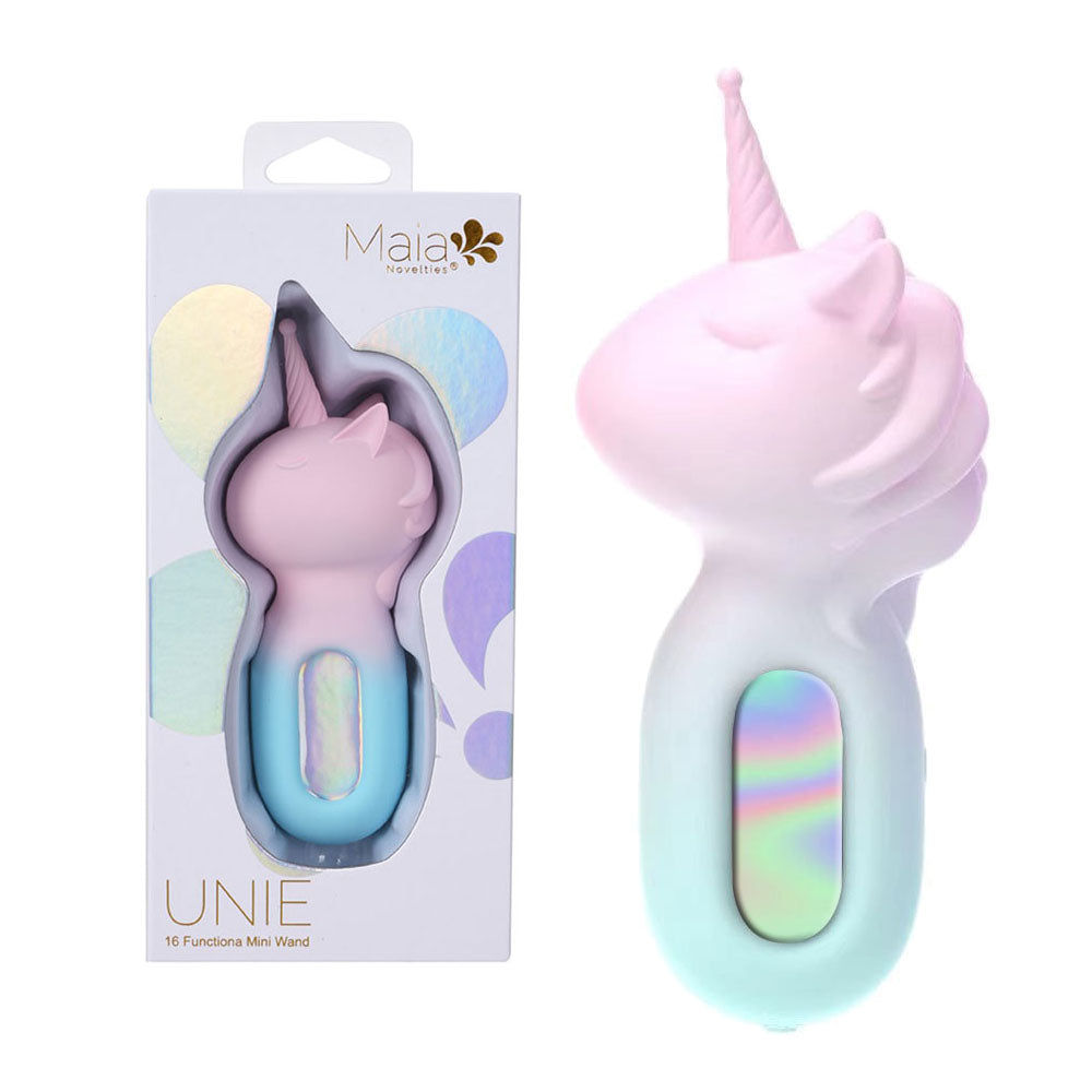 Maia UNIE - Pink/Blue USB Rechargeable Unicorn Wand