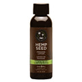 Hemp Seed Massage Lotion - Naked In The Woods (White Tea & Ginger) Scented - 59 ml Bottle