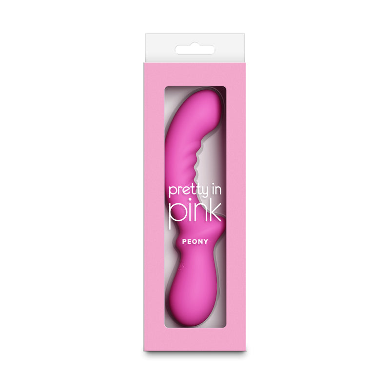 Pretty in Pink Peony - Pink - Pink 19.8 cm USB Rechargeable Vibrator