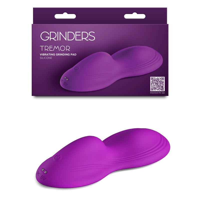 Grinders Tremor - Violet - Violet USB Rechargeable Vibrating Grinder Pad