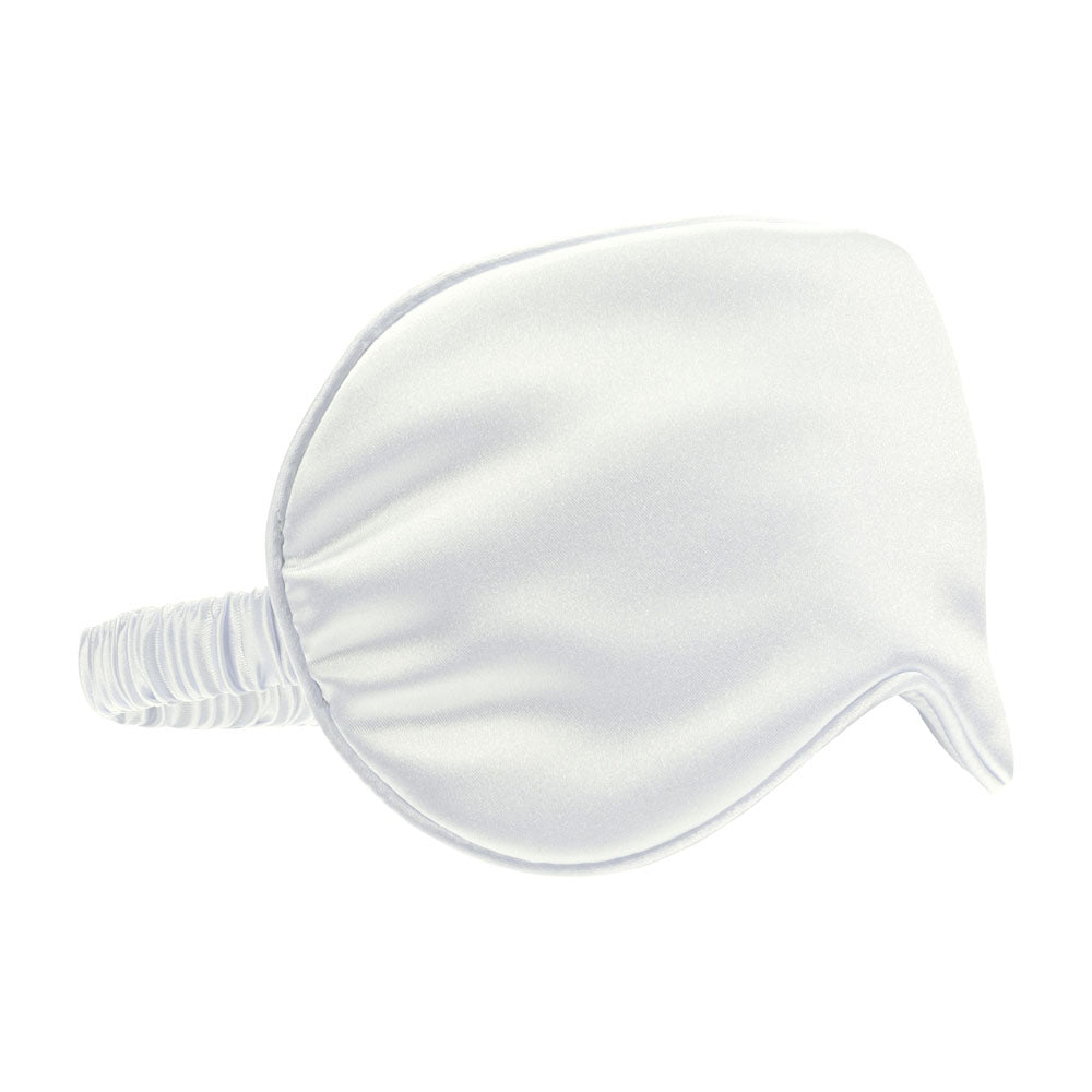 OUCH! Satin Mask - Silver - Silver Eye Mask