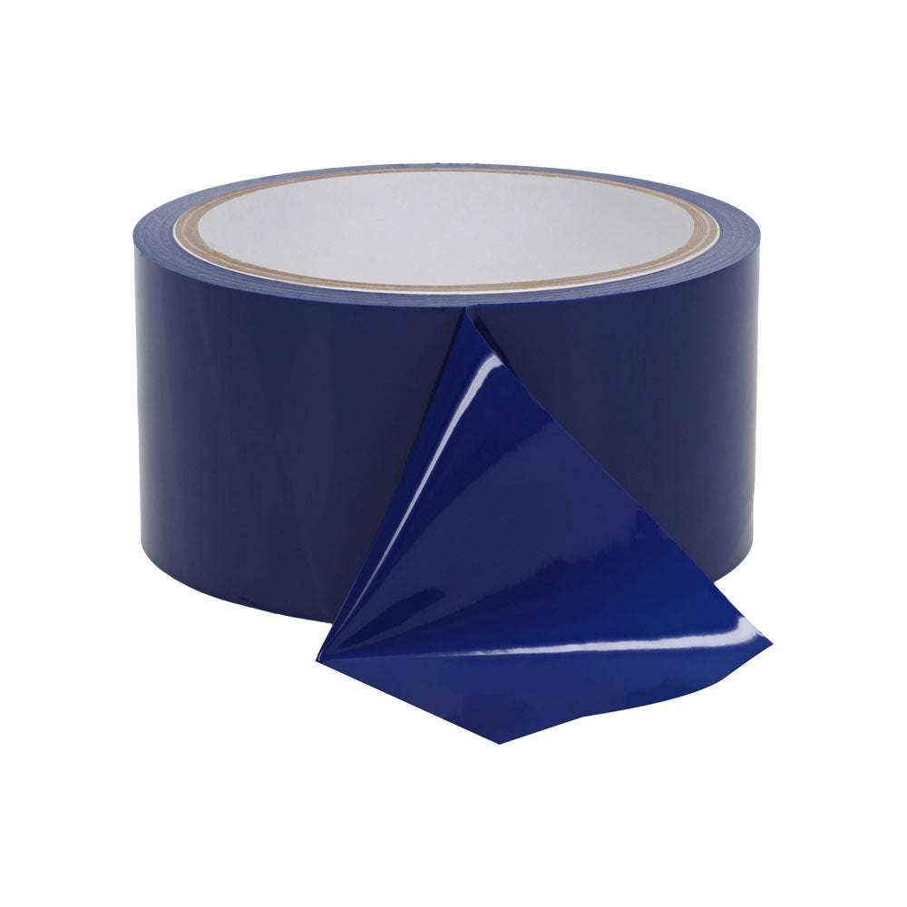 OUCH! PVC Non-Stick Tape - Navy - Navy Blue Bondage Tape - 20 metre Length