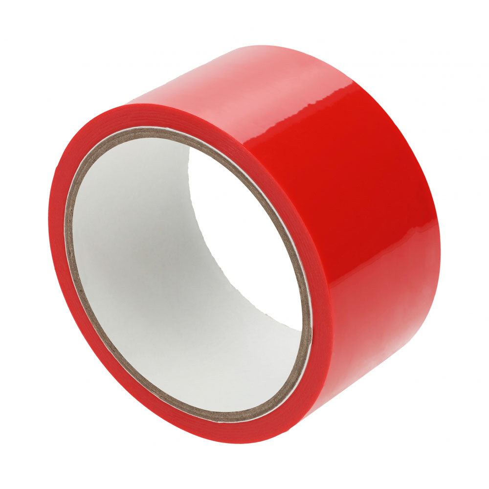 OUCH! PVC Non-Stick Tape - Red - Red Bondage Tape - 20 metre Length