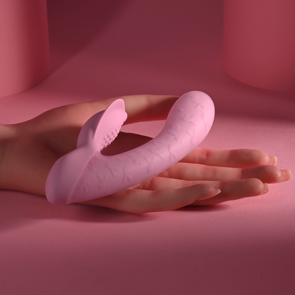 Playboy Pleasure RABBIT PARTY - Pink 15.2 cm USB Rechargeable Rabbit Vibrator