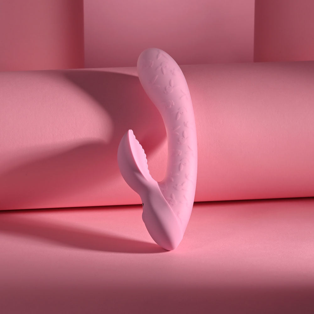 Playboy Pleasure RABBIT PARTY - Pink 15.2 cm USB Rechargeable Rabbit Vibrator