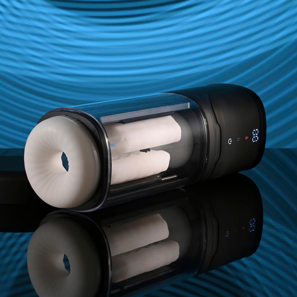 Playboy Pleasure SIDE PIECE - USB Rechargeable Warming Auto Stroker