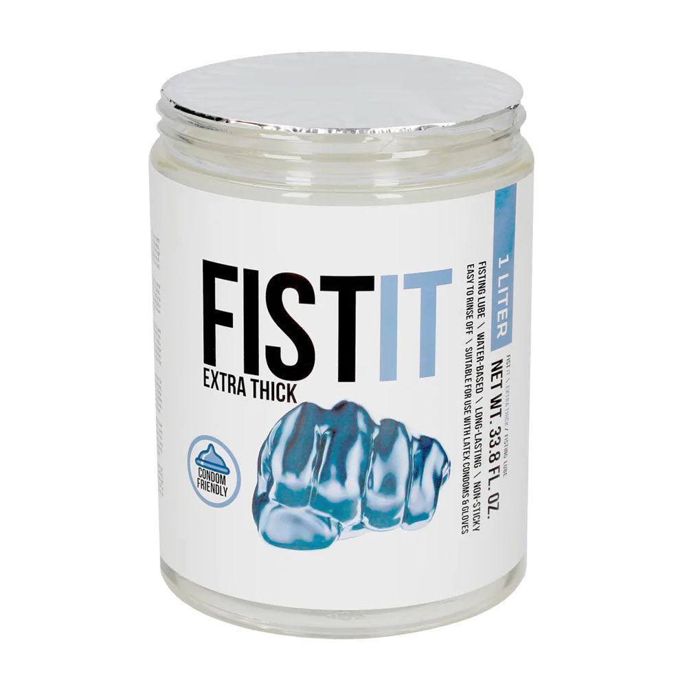 Pharmquests Fist-It Extra Thick - Thick Water Based Lubricant - 1000 ml Tub